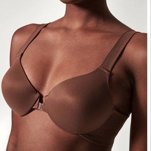 NWT Bra-llelujah!® Lightly Lined Full Coverage Bra Brown/Raisin